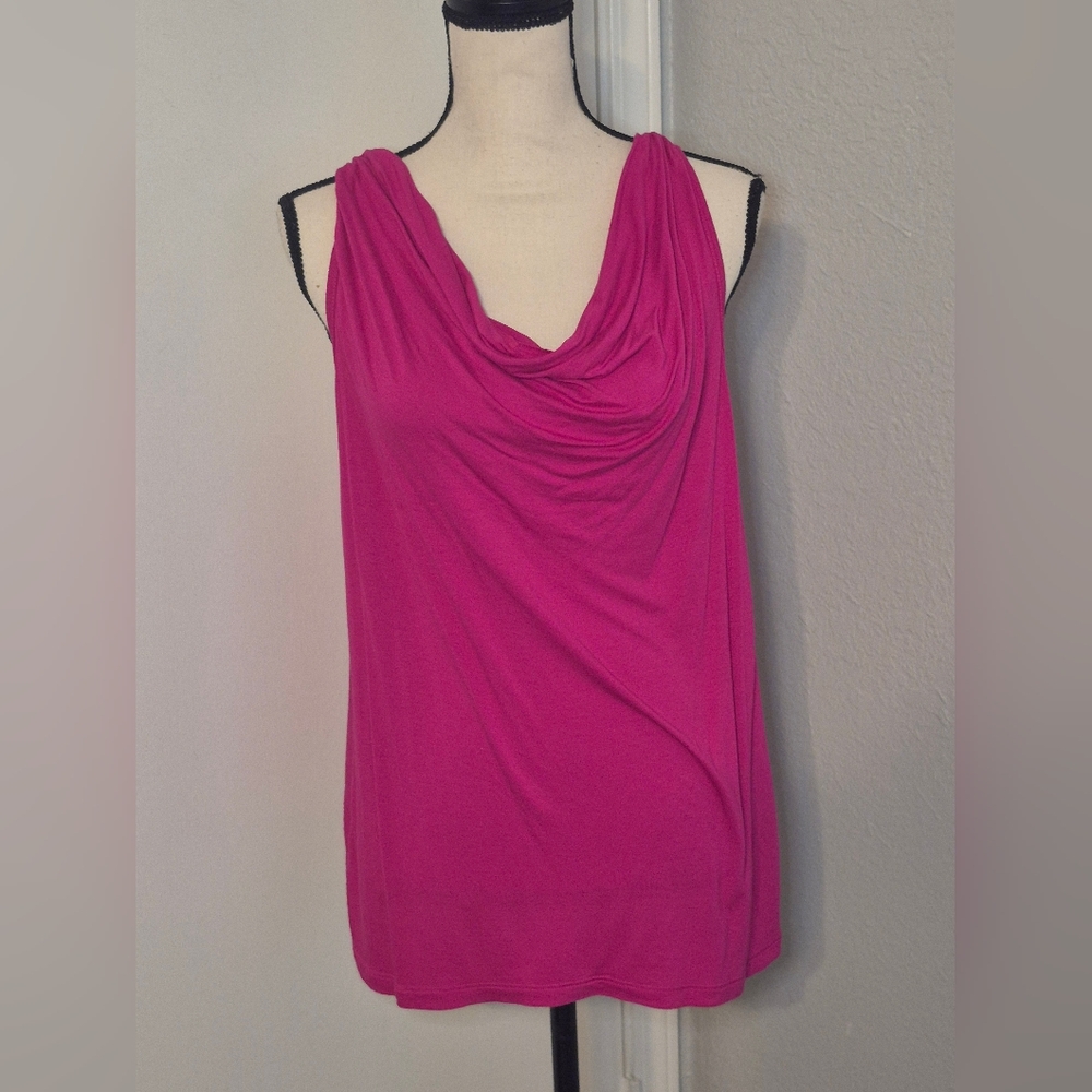 Chic Pink Sleeveless Top